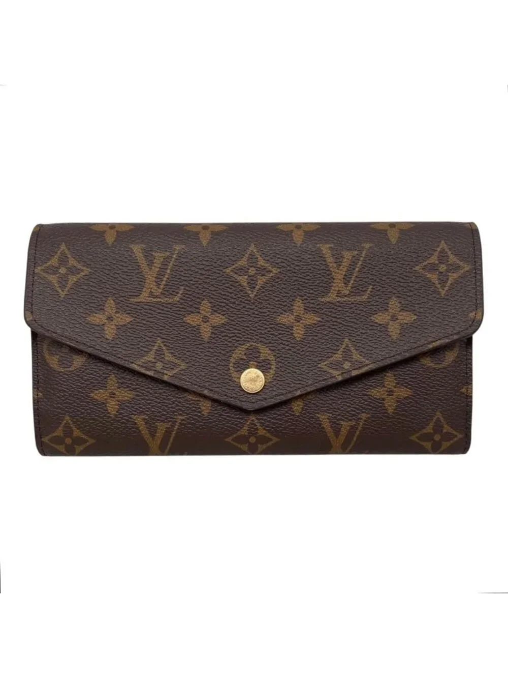 Louis Vuitton Bifold Wallet Portefeuille Sarah Monogram Fuchsia Pink